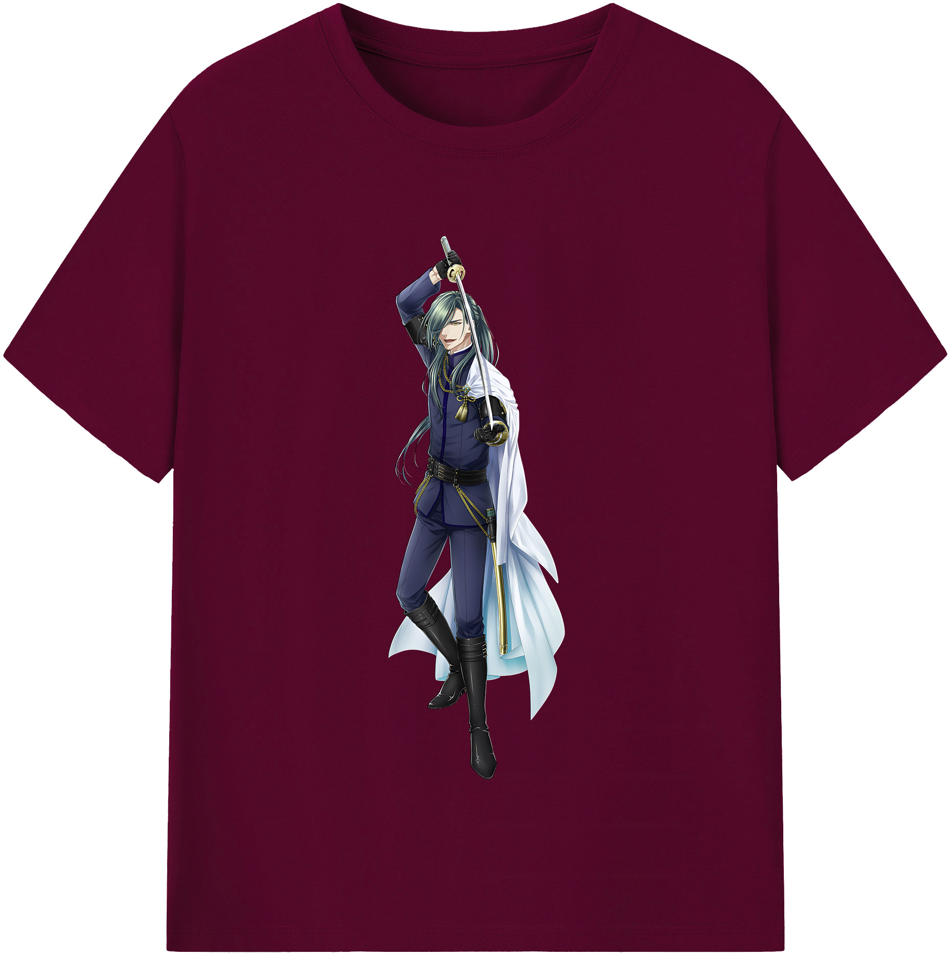 （画像用） 刀剣乱舞 Touken Ranbu レディースカジュアルプリントTシャツ（綿100％）